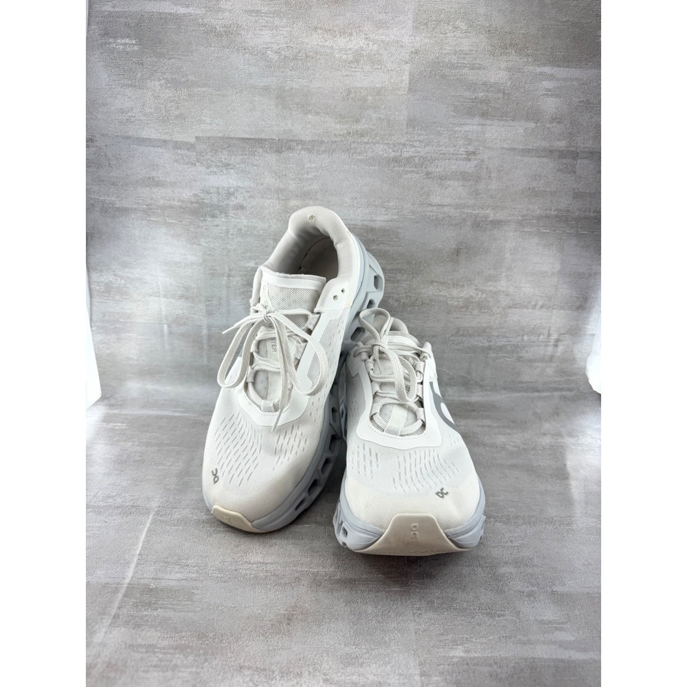 On Running Cloudmonster Women Sz 10 Undyed-White Running Shoes